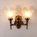 American retro wall lamp - minimalist, unique, creative bedside lamp for bedroom, hallway, corridor, stairway, living room, and study