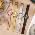 Liu's new cross-border butterfly women's casual watch, fashion tape wristwatch, ladies' quartz watch, trendy mesh strap watch