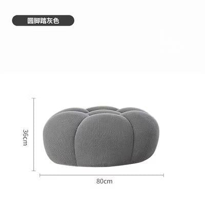 Modern minimalist bubble sofa - designer fabric, trending online, creative football art, curved sofa for home living room