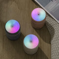 Small desktop air humidifier with ambient light, timer, portable mist, mini for car - cross-border e-commerce