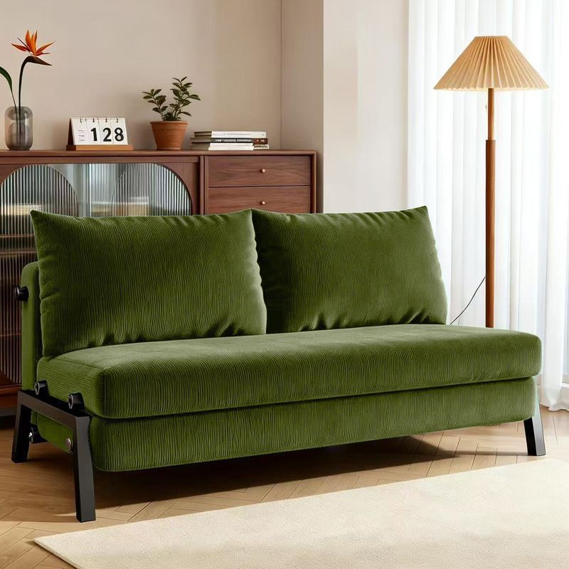 New trendy sofa bed: convertible folding sofa bed, multifunctional for home living room or balcony, single person expandable folding bed