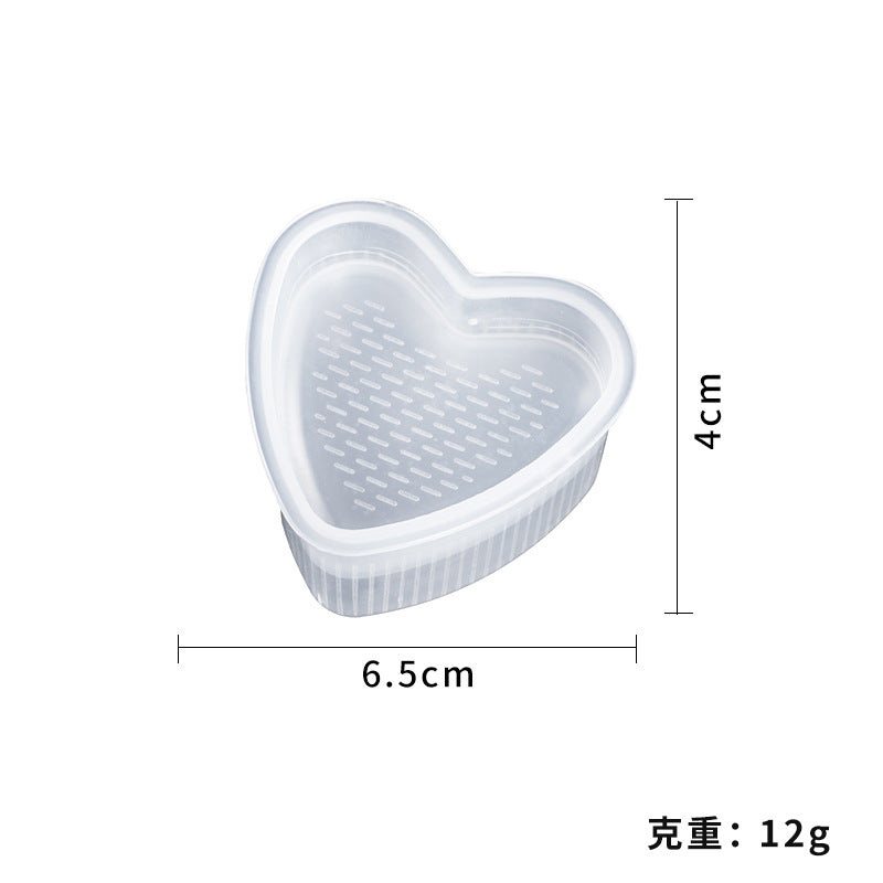 Creative cartoon triangle rice ball mold - household rice ball maker for kids' bento boxes - wholesale nori sushi molds