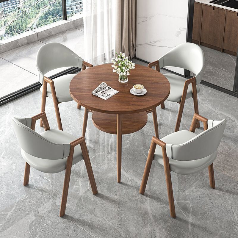 Scandinaviancasualcasual reception negotiation table and chair combination milk tea coffee shop apartment b&b dining table balcony small round table