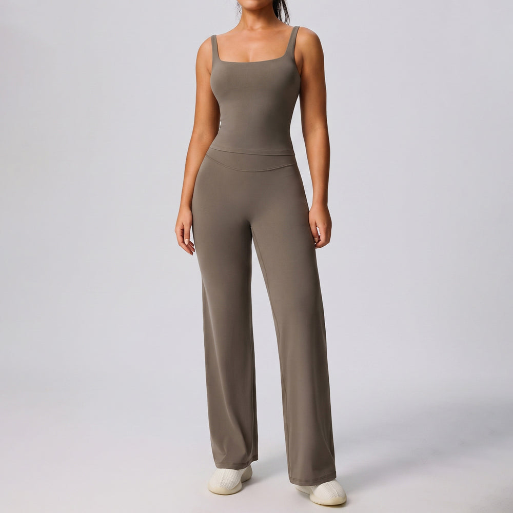 new arrival fitness clothing suit women's hip lifting slimming look sportswear two-piece setoutwear running yoga clothing suit