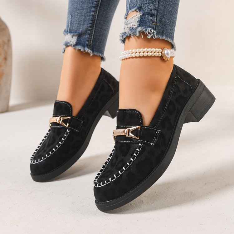 spring/autumn new arrival: plus-size chunky sole loafers for cross-border e-commerce. sizes 36-43 available. bulk orders welcome. dropshipping available for  and
