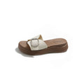 hot-selling 2026 new buckle slippers for women, summer outdoor wear, thick-soled, non-slip, fashionable sandals and slippers for women, foreign trade