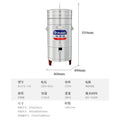 Tianli food dehydrator, pulping machine, spin dryer td-145 beer water machine, washed ribs, thawed meat, vegetable washing machine td-9