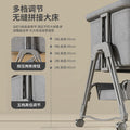 Baby crib: portable, foldable, multi-functional, adjustable height, seamless splicing, newborn-sized bassinet