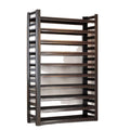 Steel shoe rack for home door floor-standing multi-layer storage rack iron art simple storage rack entrance door shoe cabinet