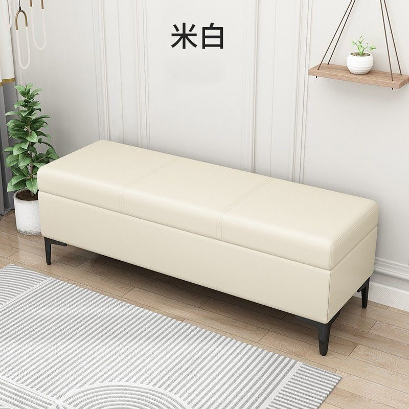 Simple storage stool storage stool box clothing store sofa stool foot stool for home shoe changing stool solid wood stool