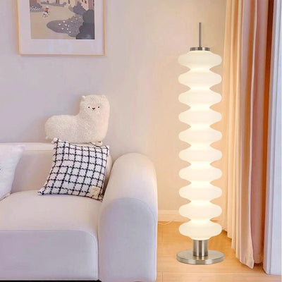 Influencer-approved candied hawthorn tree floor lamp - creamy aesthetic decorative ambient light for living room, bedroom, and next to the sofa