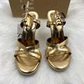 Za2025 new round-toe metal buckle low-cut stiletto heel slip-on elegant european and american style