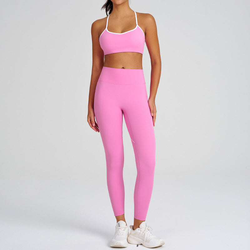 high waist hip lifting yoga shorts slimming look tight suspender beautiful back running sports intimates yoga suit for women
