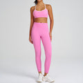 high waist hip lifting yoga shorts slimming look tight suspender beautiful back running sports intimates yoga suit for women