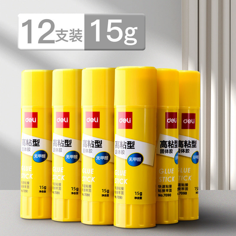 Deli 7101/7102 Solid glue High viscosity Children's handmade solid glue Stationery glue pen Solid glue stick Wholesale