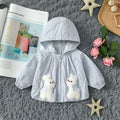 Girls' outerwear: new spring/autumn  collection - stylish cartoon hooded tops for kids and babies - autumn clothing for back to school