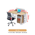 Saint li office desk and chair set - modern minimalist design for financial professionals, ideal for office workstations, cubicles, and private workspaces