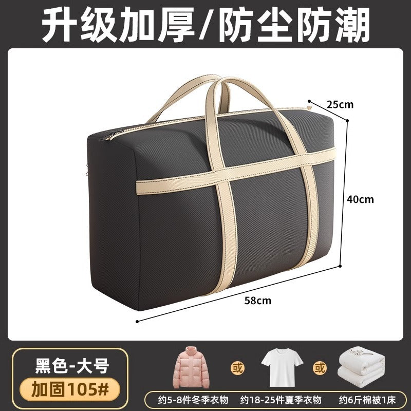 Oxford cloth moving bag clothes quilt large capacity storage bag travel luggage clothing quilt storage bag