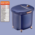 Heated foot bath bucket - automatic electric foot spa for home use - thermostatic foot soak with massage function