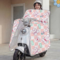 【full body waterproofing】summer electric vehicle windshield cover - sunshade, waterproof, and windproof for electric bikes