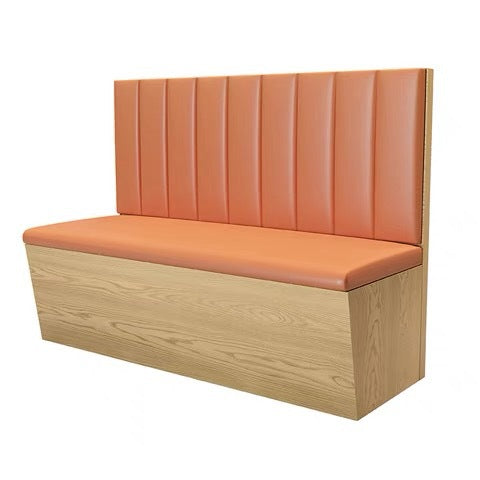 Restaurant against the wall storage card seat sofa commercial hotel noodle restaurant canteen Malatang snacks fast food restaurant table and chair combination