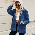e-commerce   new versatile slimming retro classic loose denim casual jacket top for women