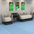Gaming chair billiard hall sofa rest area special sofa for watching the game sofa and coffee table combination for billiard room