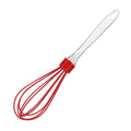 Factory direct 10inch transparent silicone whisk - manual egg beater, cream mixer, egg whisk tool