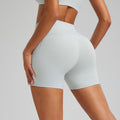 pocket high-waisted yoga shorts - stretchy, breathable, quick-drying athletic shorts for women - direct from the source factory, customizable fitness pants