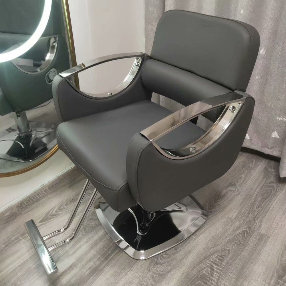 Barber shop chair can be reclined and lifted classypopular hairdressing chair hair salon special shaving lounge chair barber chair