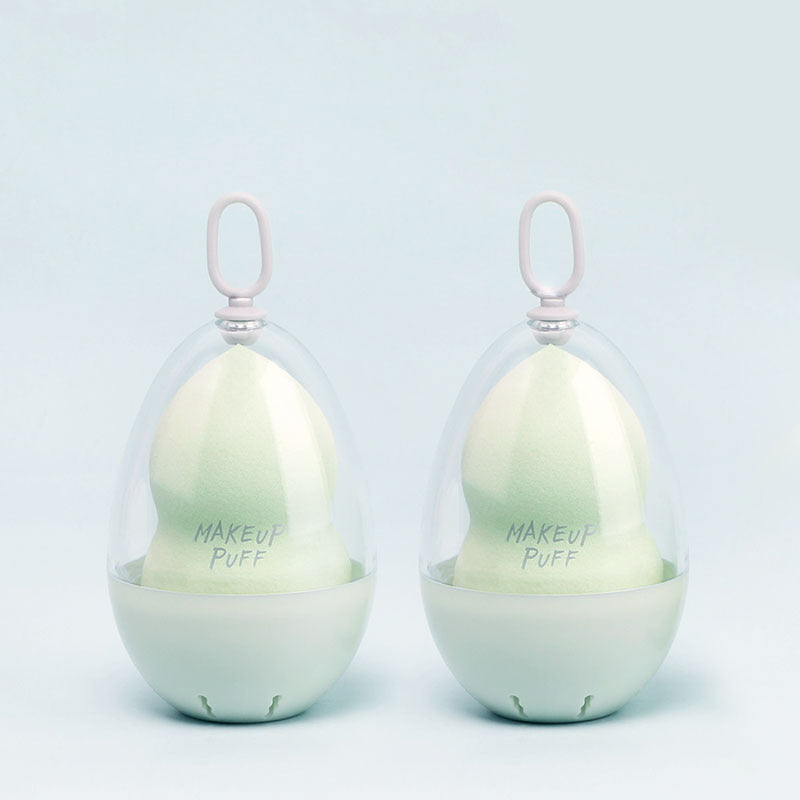 Keqi gourd powder puff processing personalized soaking in water large dry and wet dual-use beauty egg oem oem powder puff