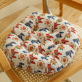 Bedroom cotton linen futon tatami lazy cushion floor round breathable lazy chair mat summer thickened