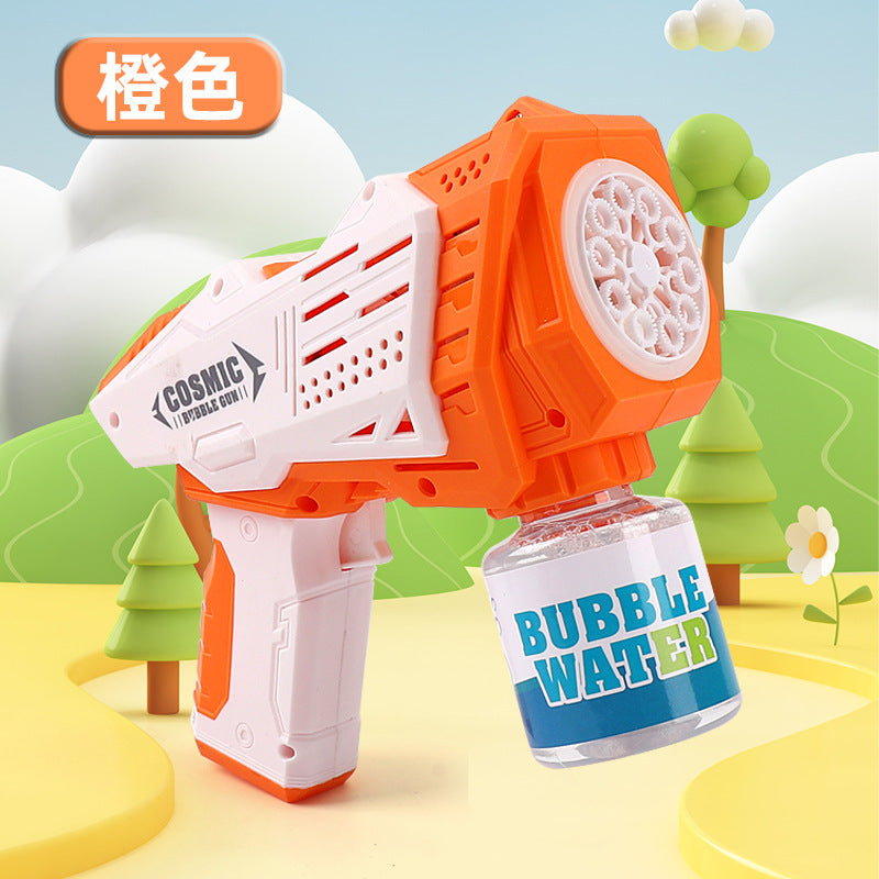 【customizable】wholesale automatic bubble gun - trending bubble wand - handheld electric bubble machine toy (leak-proof)