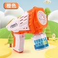 Fully automatic sci-fi bubble gun-orange [without battery]-opp bag
