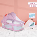 Baby crib newborn bed splicing large bed baby rocking bed bb children's bed cradle bed multifunctional movable foldable