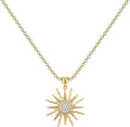 Source manufacturer fashiontrendydir jewelry accessories 14k gold color-preserving diamond necklace pendant pendant diamond heart-shaped