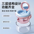 Invisible braces box portable kids orthodontic retainer box cleaning teeth braces holiday denture storage box