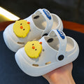 Kids' clogs: summer indoor anti-slip cartoon sandals for boys and girls, toddlers and young children, baby slippers, outdoor beach sandals