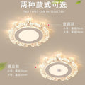 Minimalist ultra-thin aisle corridor light, entryway downlight, led human body induction balcony ceiling light, stairwell light