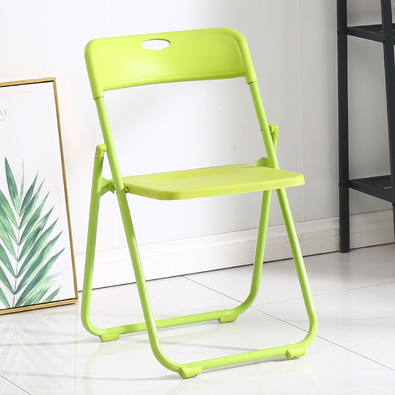 Plastic chair folding chair portable chair office chair conference chair computer chair training chair backrest chair folding stool
