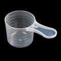 Plastic measuring spoon measuring cup 70ml milliliter plastic spoon feed fertilizer measuring cylinder measuring cup non-food water 70g grams