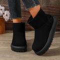 Exportplus sizenew arrival snow boots fleece-linedthickenedheattechthick sole fur all-in-one northeast cotton shoes suede snow boots