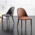 Modern minimalist dining chair for home use - stylish, light luxury design for hotels, restaurants, private dining rooms, dining tables, casual cafes, and backrest chairs