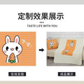 Dual-purpose pillow and quilt, advertising gift, air-conditioning quilt, office car nap pillow, side sleeping home cartoon