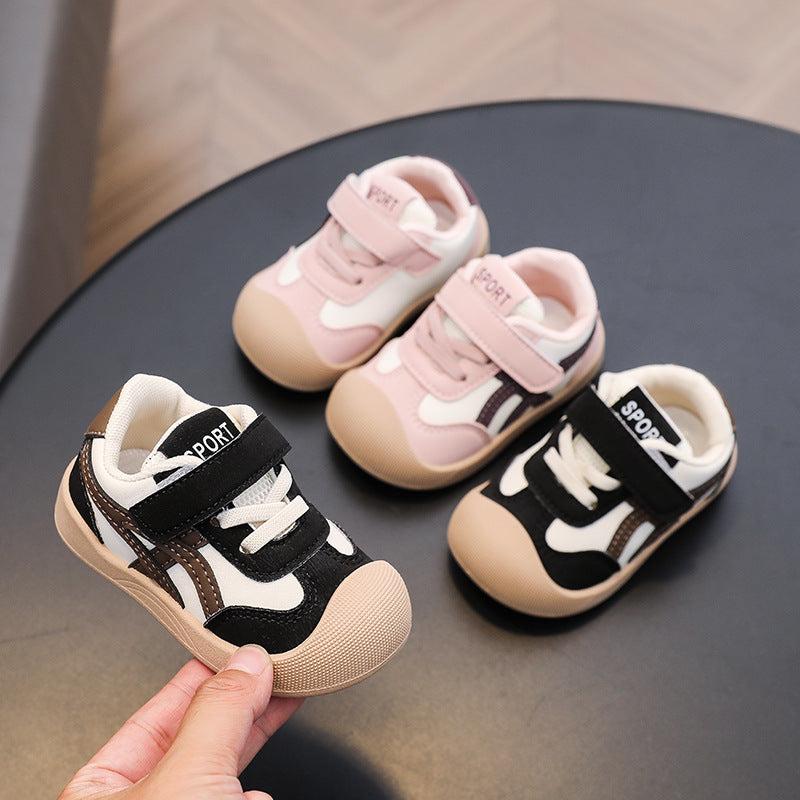 new children's canvas shoes - spring/autumn boys' casual shoes, breathable baby & girls' single shoes, toddler first walkers