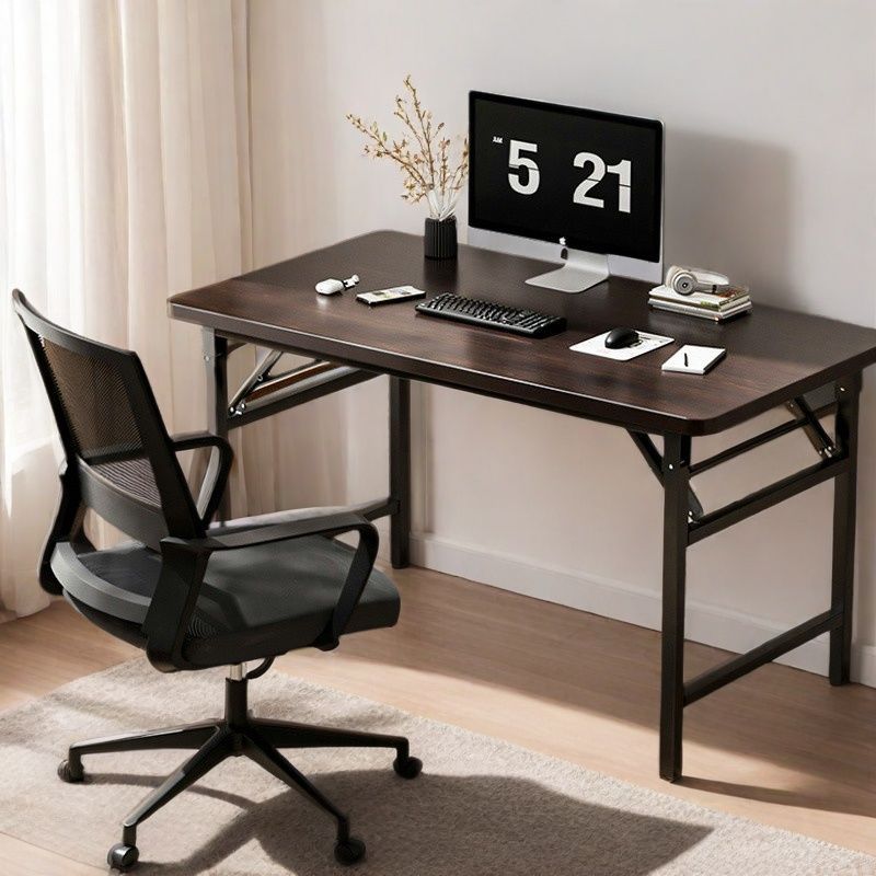 Folding table portable storage table rectangular computer table rental small apartment dining table writing table office desk