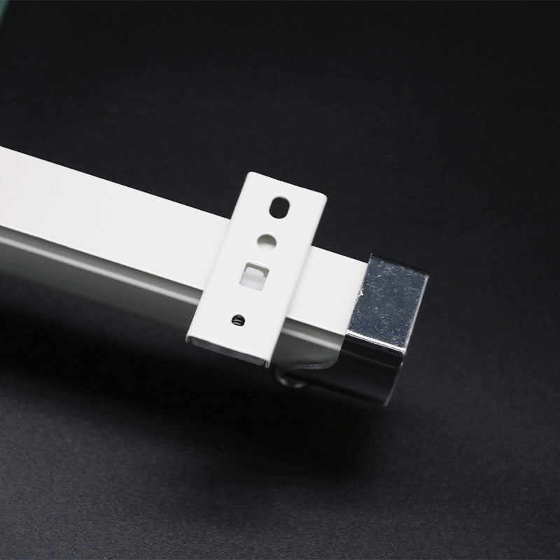 Curtain rod curtain track pulley silent wholesale aluminum alloy thickened single and double slide rail ultra-thin straight rail manufacturer direct hair
