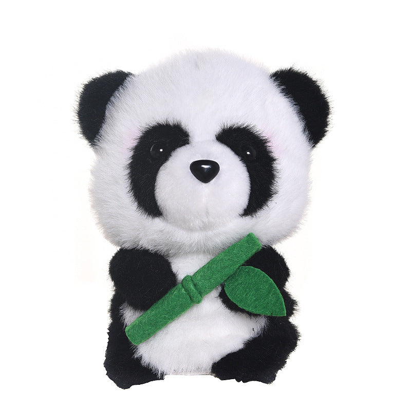 2025 cross-border hot-selling singing, dancing, talking, electric magic voice plush cute pet kids' light-up toy
