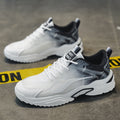 Men's skate shoes - spring 2026 new collection: breathable mesh, athletic & casual style. trendy, versatile white sneakers for teens and young adults