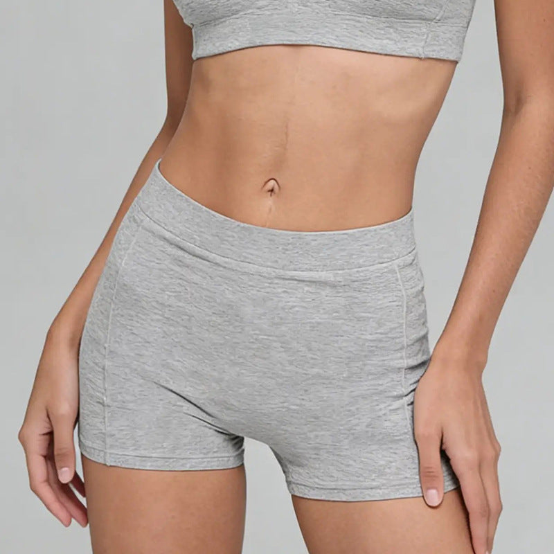 new arrival push-up bubble wrap belt chest pad running sports intimates bra high waist three-quarter shorts yoga suit